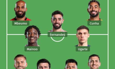 Michael Carrick's predicted XI vs Man City