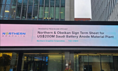 Northern, Obeikan Form Battery Materials JV