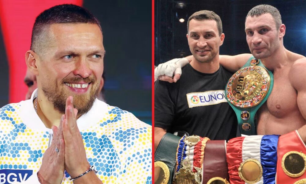 Oleksandr Usyk reveals which Klitschko brother would give him the tougher fight