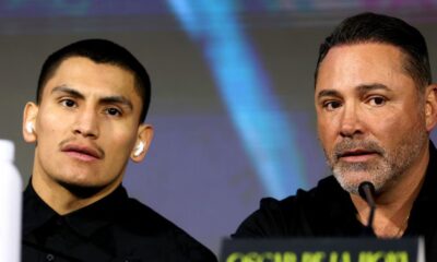 Oscar De La Hoya issues firm response to Vergil Ortiz Jr lawsuit