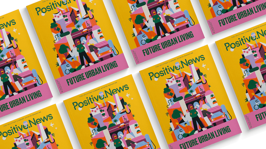 Future urban living. What to expect in the new issue of Positive News magazine