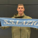 ROME, ITALY - JANUARY 07: Petar Ratkov, new player of SS Lazio prior the Serie A match between SS Lazio and ACF Fiorentina at Stadio Olimpico on January 07, 2026 in Rome, Italy. (Photo by Marco Rosi - SS Lazio/Getty Images)