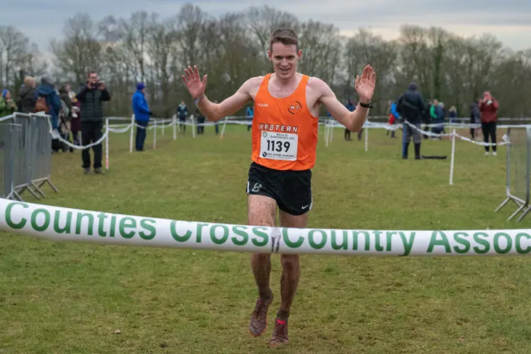 Sian Rainsley and Peter Molloy claim Midlands cross-country crowns