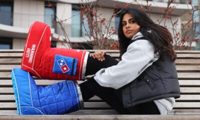 Domino's creates 'heat boots' built from pizza delivery bag insulation