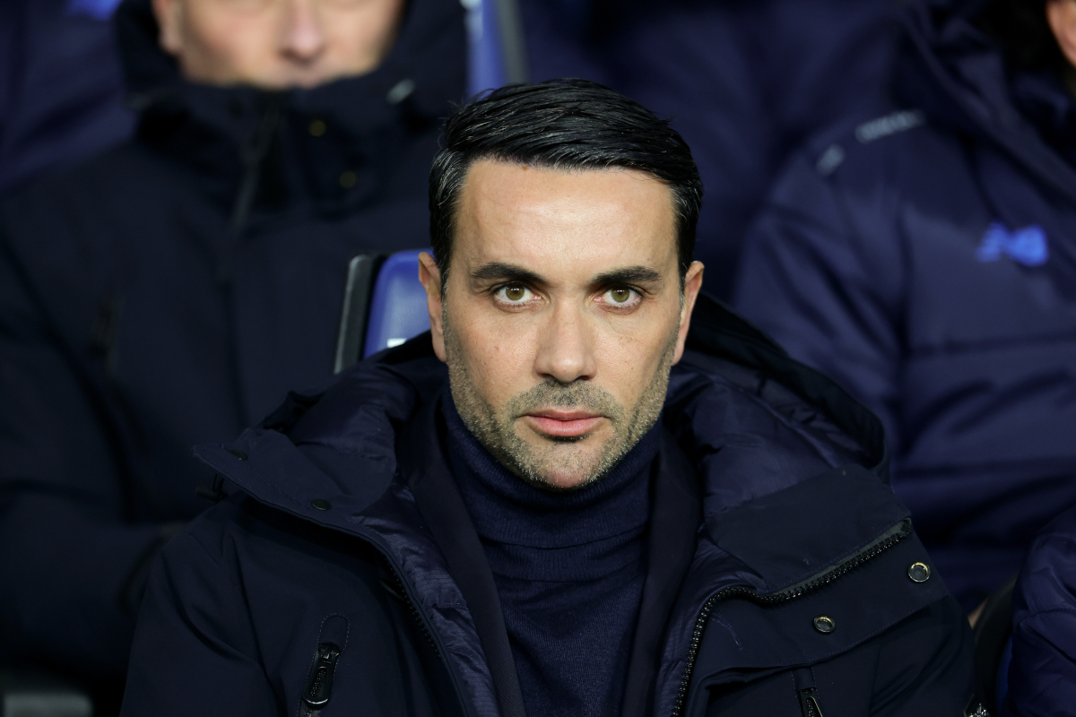 BERGAMO, ITALY - JANUARY 10: Raffaele Palladino Head Coach of Atalanta BC looks on prior to the Serie A match between Atalanta BC and Torino FC at Gewiss Stadium on January 10, 2026 in Bergamo, Italy. (Photo by Francesco Scaccianoce/Getty Images)