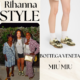 Rihanna Poses with Her Aunt, Grandmother, and Sons in Barbados Wearing a $3,900 Bottega Veneta Jacket and $1,350 Miu Miu Sneakers