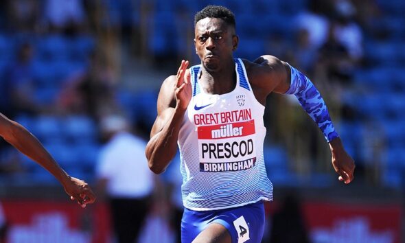 Sprinter Reece Prescod signs up for the Enhanced Games