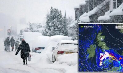 Storm Goretti tracker map shows where 'eight inches' of snow could hit UK | News UK