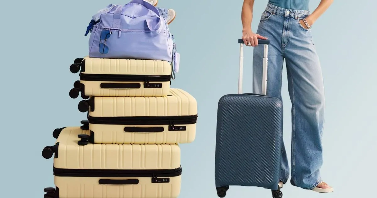 Pack smarter this half-term with these Nere family luggage sets