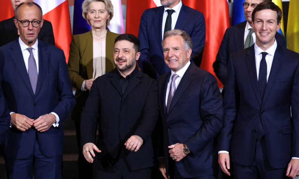 Ukraine-Russia war latest: Putin accused of bombing US company in Ukraine ahead of key Paris peace talks