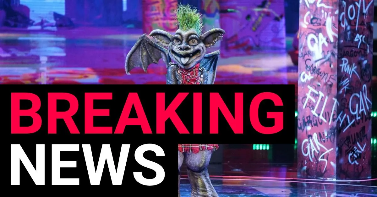 The Masked Singer reveals Gargoyle's identity in latest bonkers elimination
