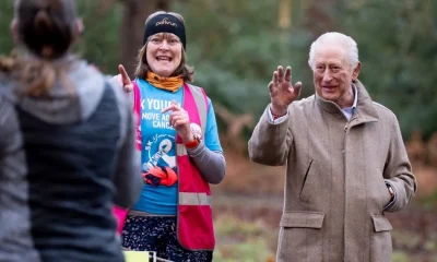 King Charles surprises joggers at Sandringham parkrun event | News UK