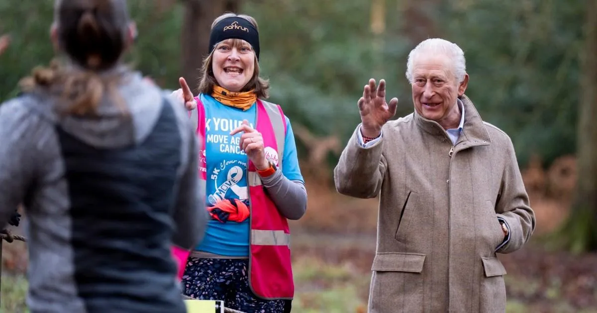 King Charles surprises joggers at Sandringham parkrun event | News UK