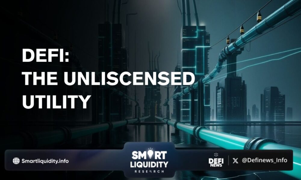 DeFi Protocols as Unlicensed Utilities