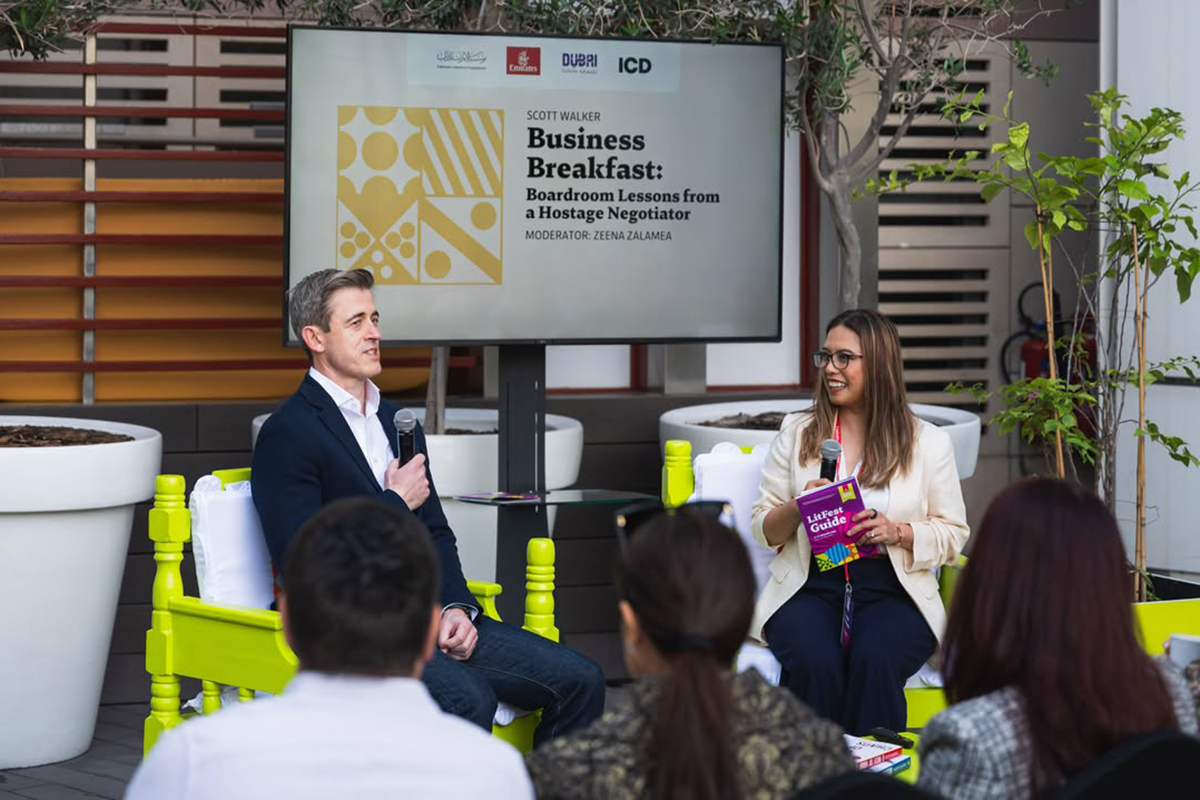 Former Scotland Yard detective and kidnap-for-ransom negotiator Scott Walker