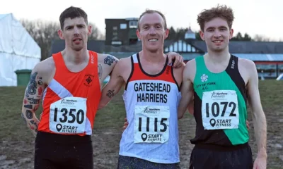 North of England cross-country titles for Calum Johnson and Katie Hawkins