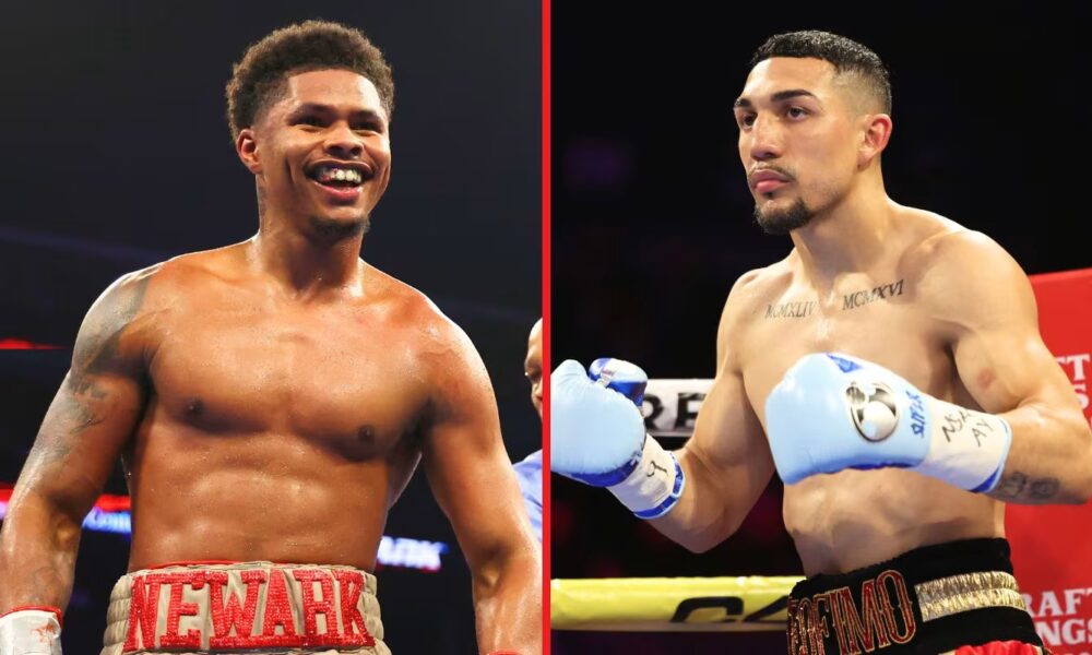 Shakur Stevenson recalls sparring session with Teofimo Lopez ahead of world title fight