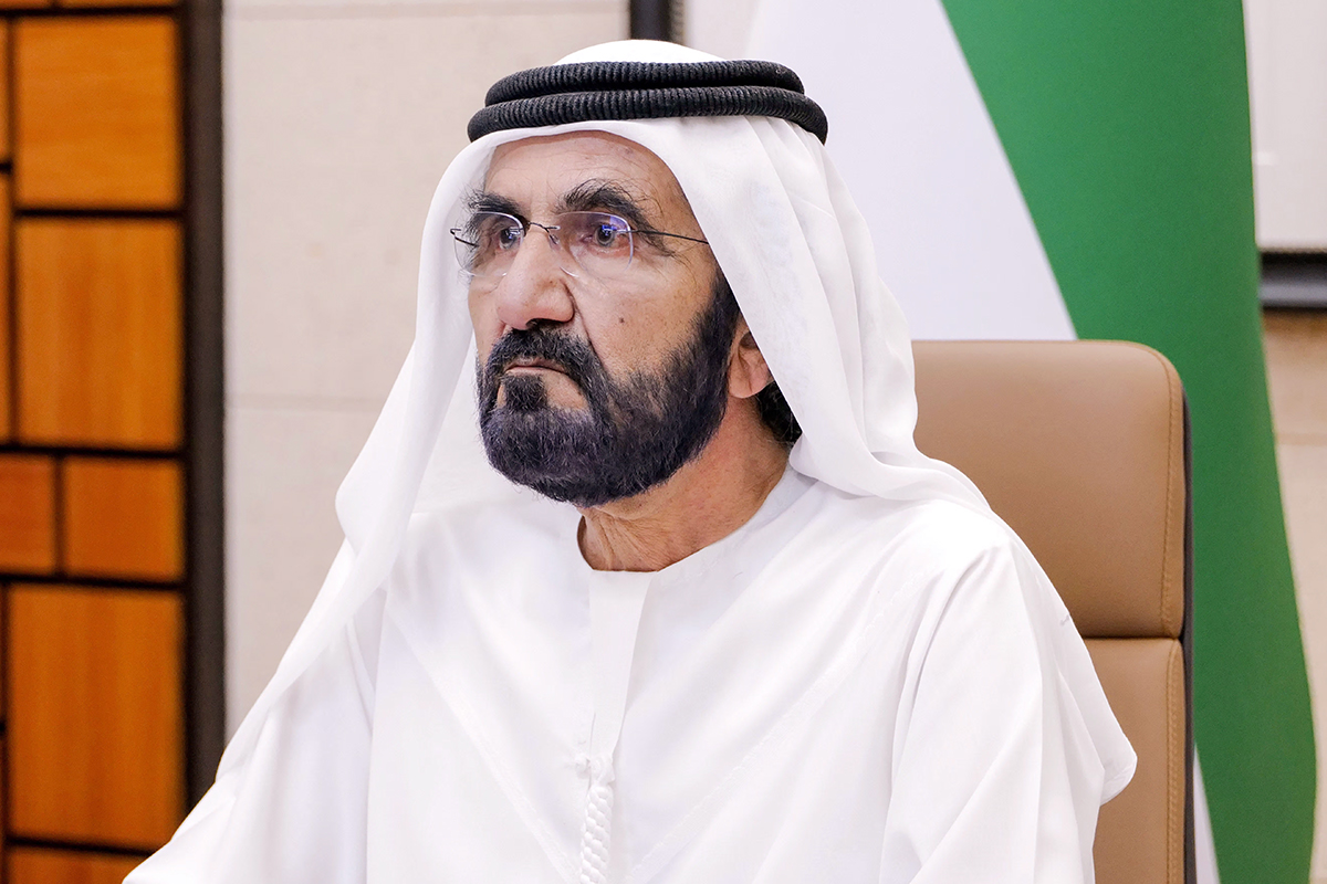 Sheikh Mohammed bin Rashid Al Maktoum, Vice President and Prime Minister of the UAE and Ruler of Dubai