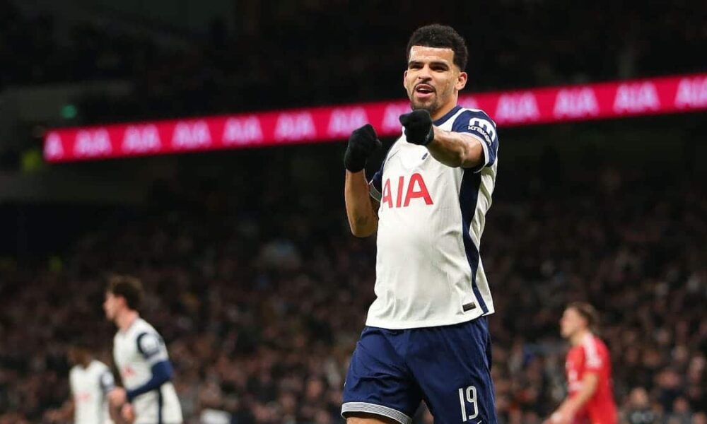 Solanke hoping Dortmund win can be 'turning point' for Spurs