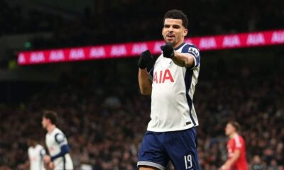 Solanke hoping Dortmund win can be 'turning point' for Spurs