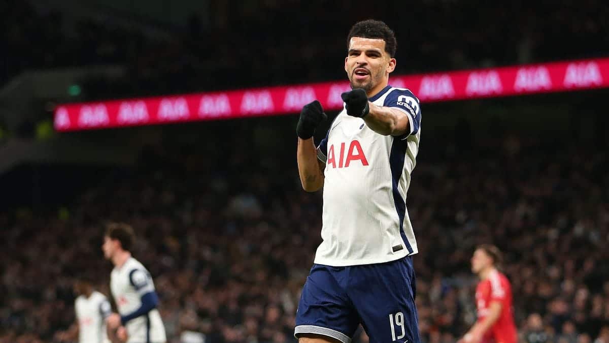 Solanke hoping Dortmund win can be 'turning point' for Spurs