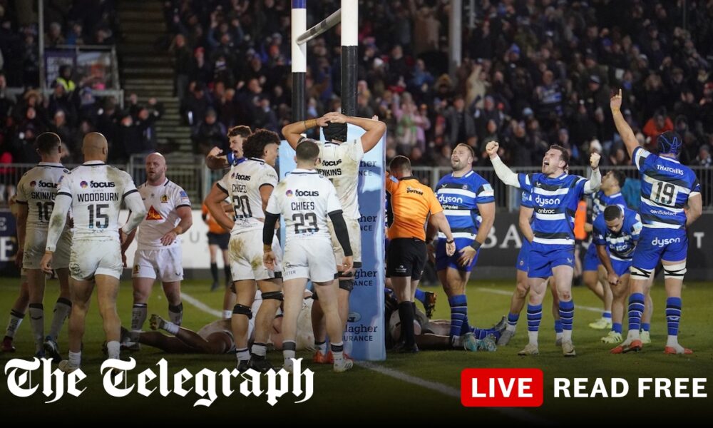 Bath snatch last-gasp win to break Exeter hearts