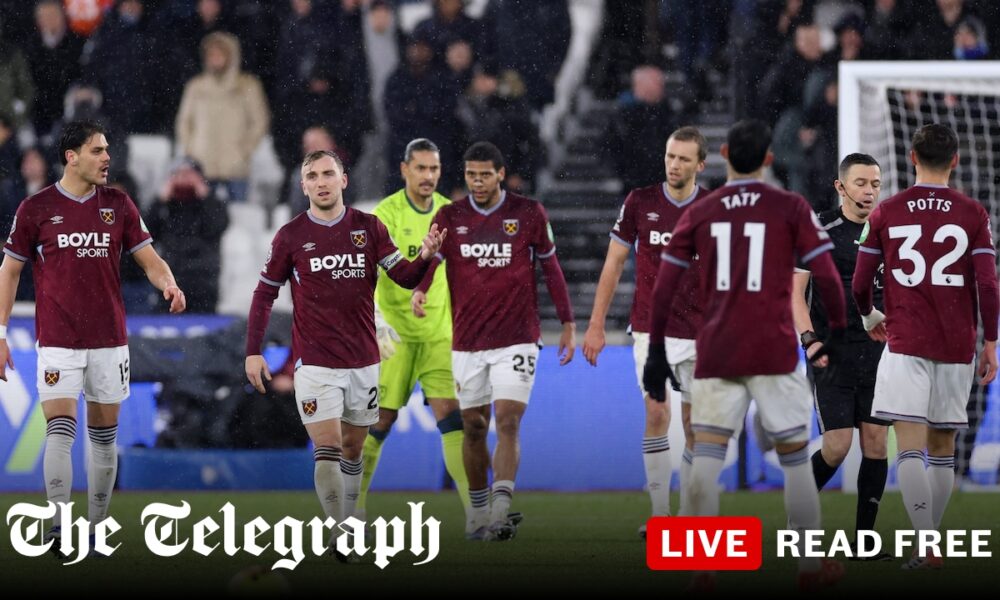 West Ham and Nuno look doomed after Nottingham Forest leave them seven points adrift