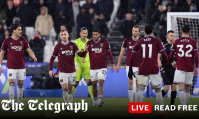 West Ham and Nuno look doomed after Nottingham Forest leave them seven points adrift