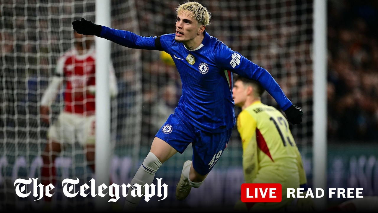 Advantage Arsenal after Garnacho keeps Chelsea’s League Cup hopes alive