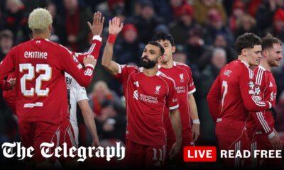 Liverpool rout Qarabag to reach last 16 but joy tempered by Frimpong injury
