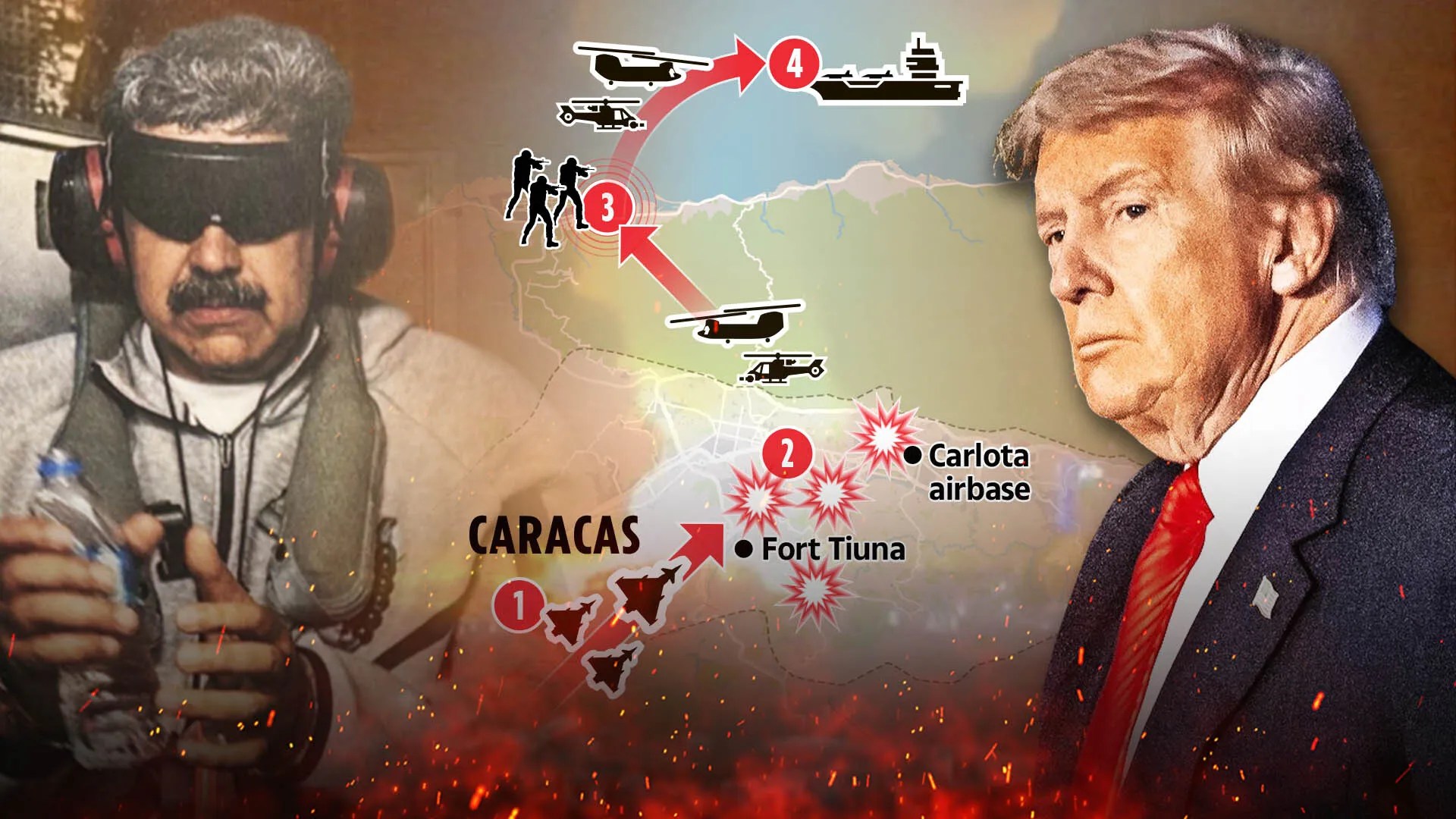 How US forces captured Maduro after raiding safe house in 'matter of seconds' as 'Operation Absolute Resolve' revealed