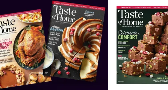 Claim Your Taste of Home Magazine Subscription for Only $5!