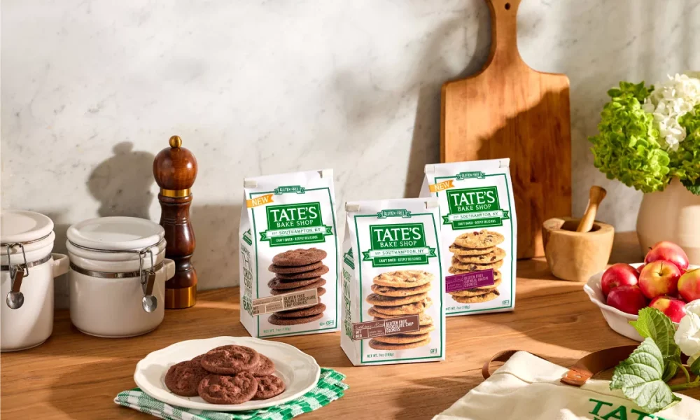Tate’s launches new gluten-free cookie products