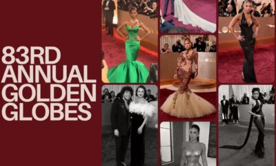 Top 10 Best-Dressed at the 83rd Golden Globes: Olandria Dazzles in a Green Christian Siriano Gown, JLO in a Brown Sheer Vintage Jean-Louis Scherrer Look, Lori Harvey in a Black Roberto Cavalli dress & More!