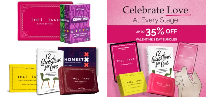 Save 35% on The Skin Deep {THE AND} Collection Valentine’s Bundles!