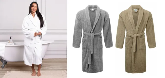 Save Up to 60% in The Towel Shop Towelling Dressing Gown Sale!