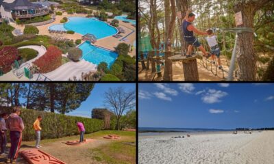 "Family fun is guaranteed" at the fabulous La Grande Metairie Carnac Eurocamp site in Brittany