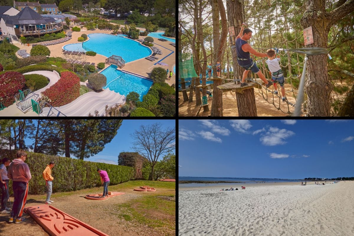 "Family fun is guaranteed" at the fabulous La Grande Metairie Carnac Eurocamp site in Brittany
