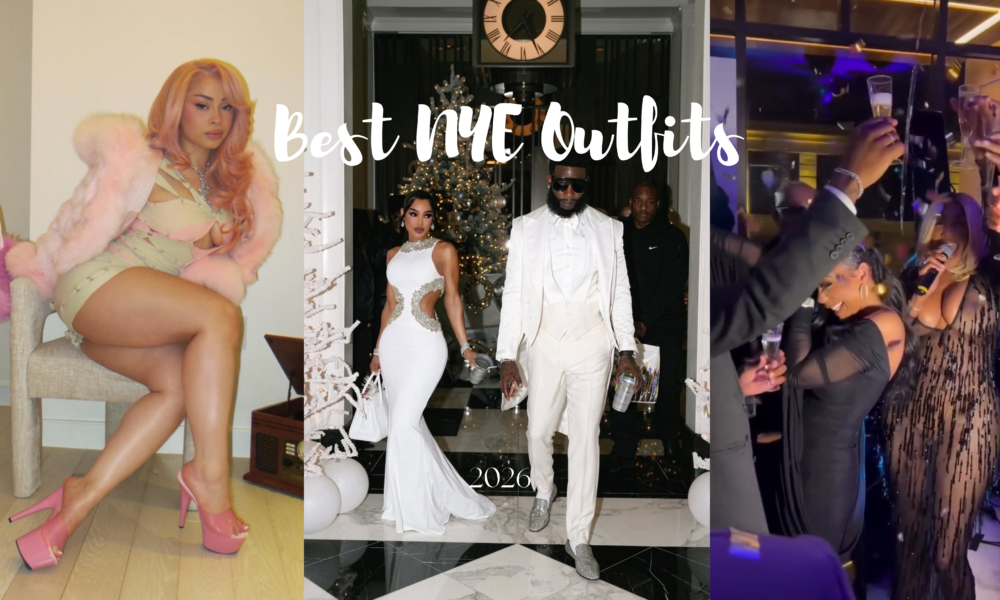 Top New Year’s Eve Looks: Nene Leakes in Ivy Showroom, Busta Rhymes in Members Only, Ice Spice in Andre J. Rose, Keyshia Ka’Oir in Bronx and Banco, and Draya Michele in Kim Shui