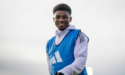 What Amad said about Michael Carrick after inheriting his shirt in 2021