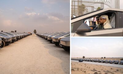 UAE launch Tesla cybertruck Dubai