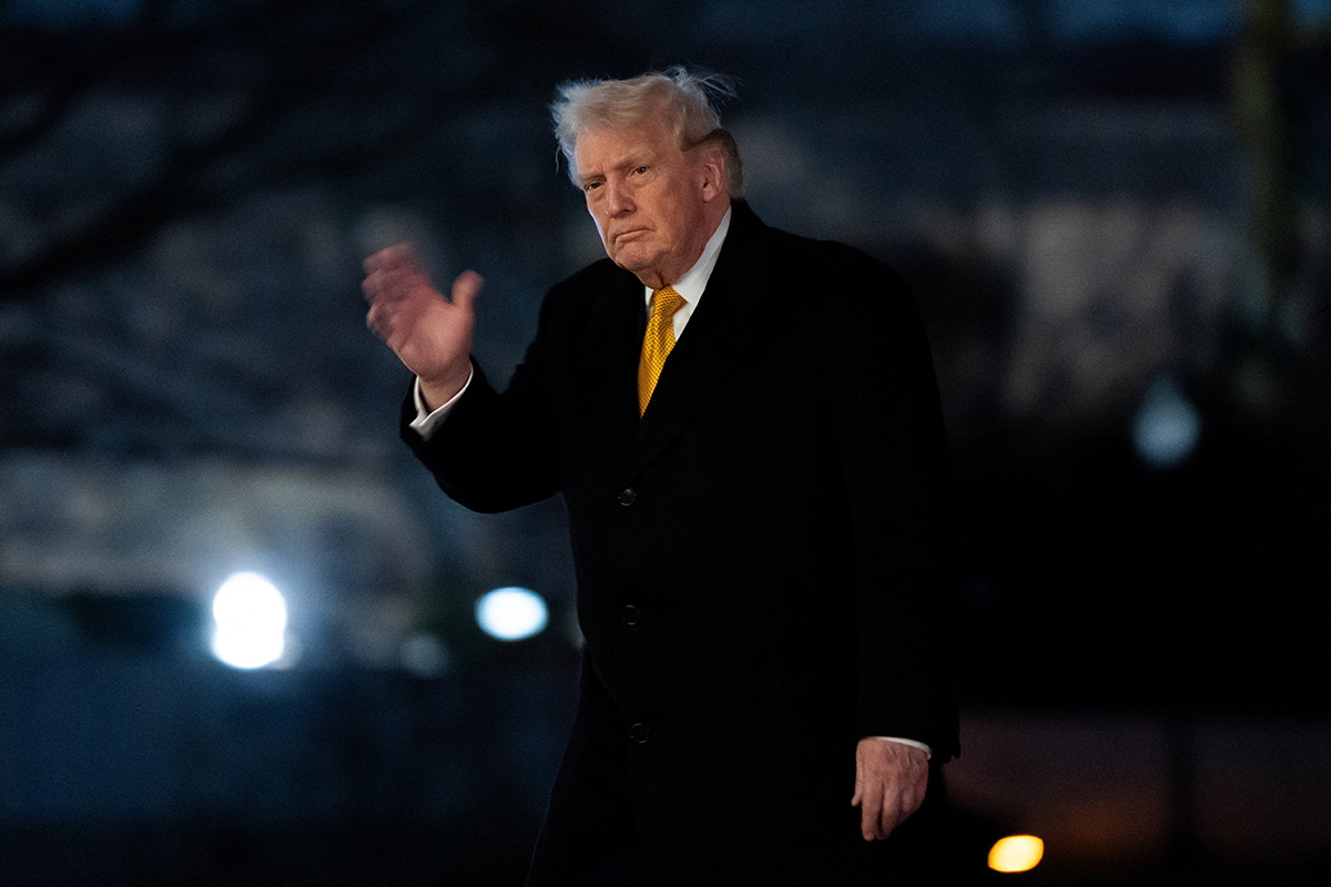 US President Donald Trump