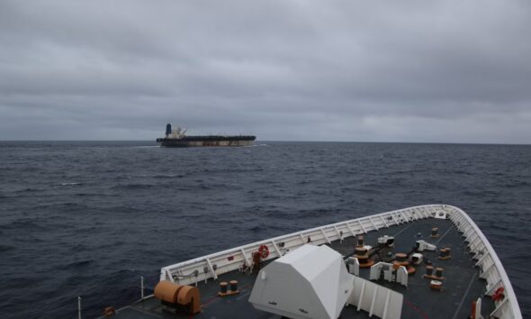 British military involved in US seizure of Russian-flagged oil tanker
