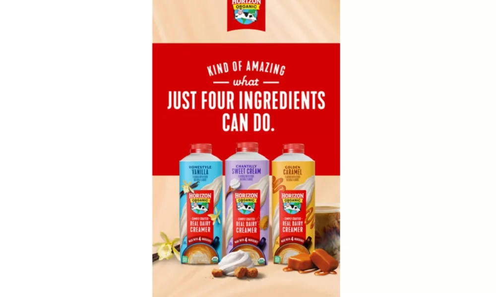 Horizon Organic launches creamers line
