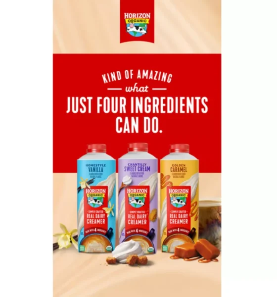 Horizon Organic launches creamers line
