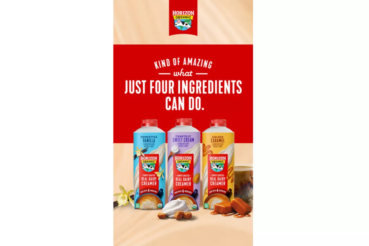 Horizon Organic launches creamers line