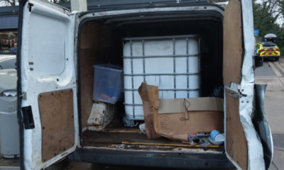 Men who tried to evade police by telling "a fairly long garden path of porkies" arrested in Fareham