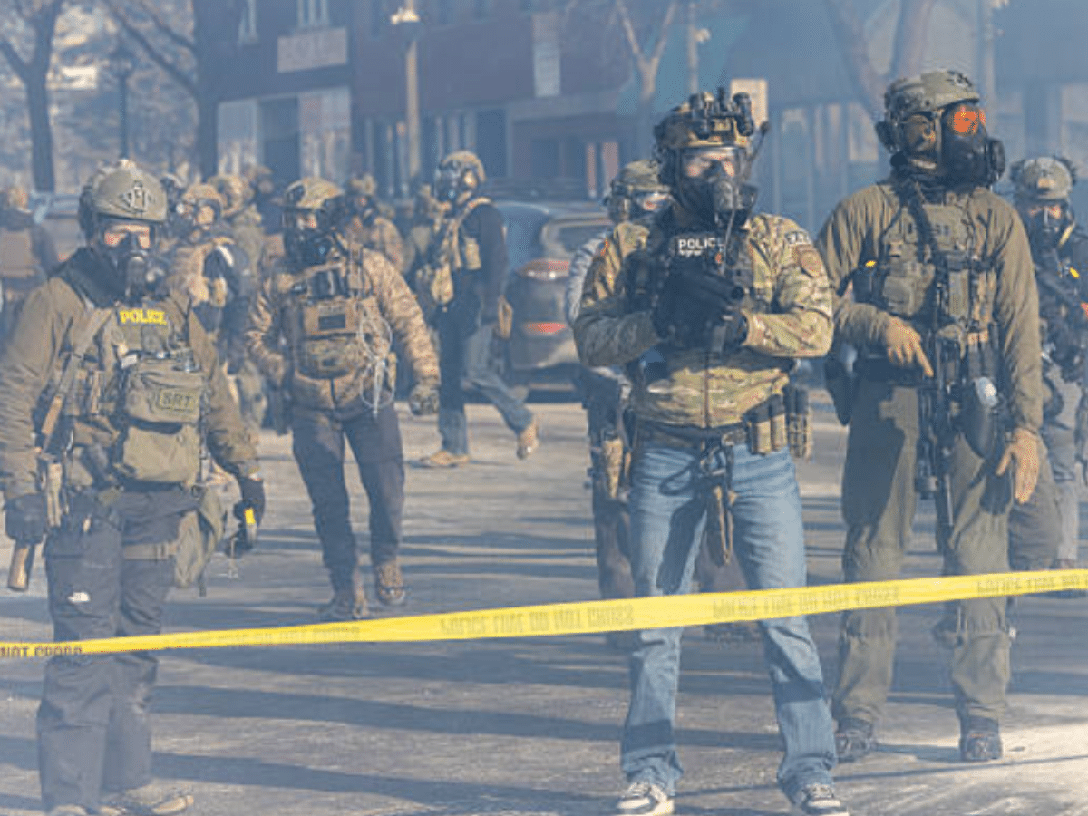 ICE thugs target peaceful march in Texas