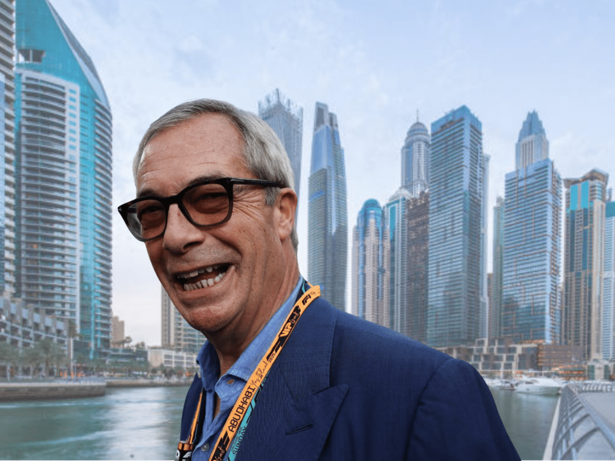 Farage and UAE petro-elite cosy up in Dubai