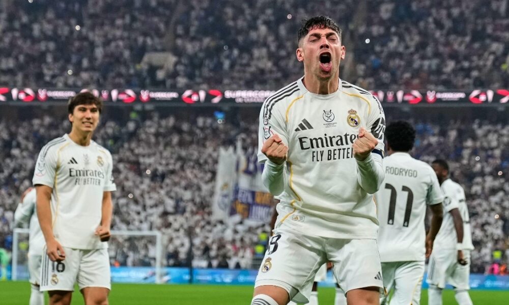 Valverde scores stunning free-kick as Real book Spanish Super Cup final against barcelona